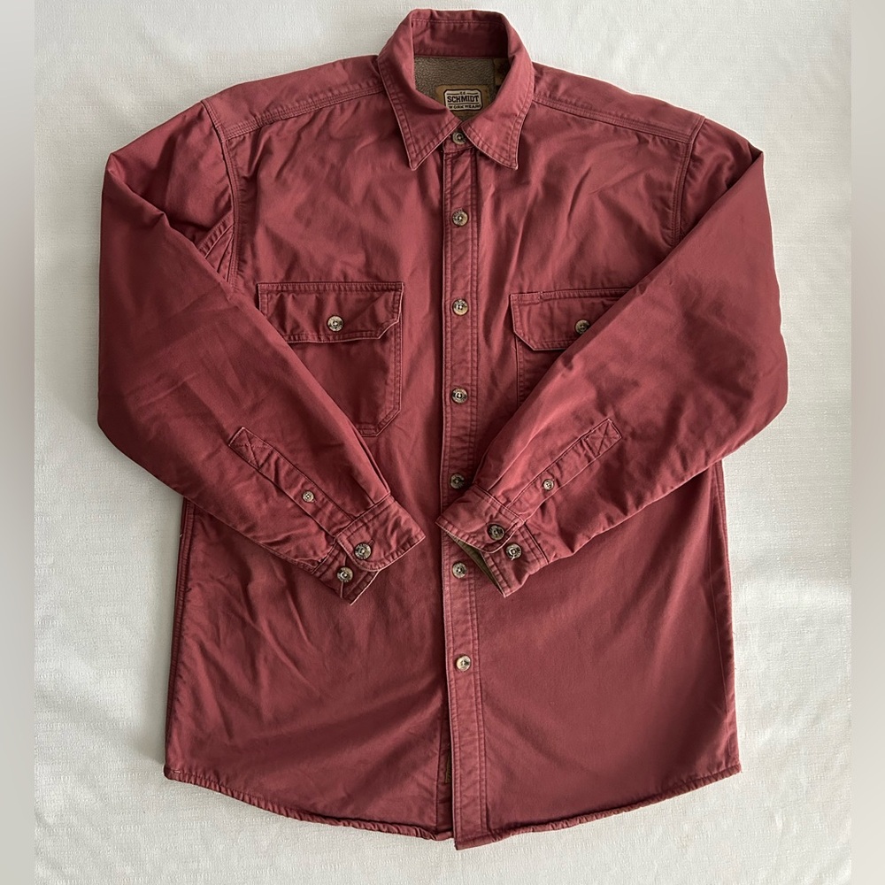 C E Schmidt Long Sleeve Fleece Lined Work Shirt